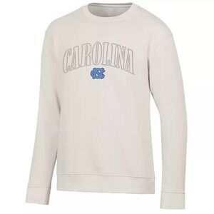 Embroidered Rivalry Threads UNC Sweatshirt Oatmeal NWT Mens 2XL